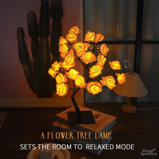 Enchanting Romantic Rose Night Light - USB Rechargeable LED Mood Lamp with 3 Color Options for Bedroom Decor, Ideal Surprise for Proposals, Anniversaries, Birthdays & Weddings