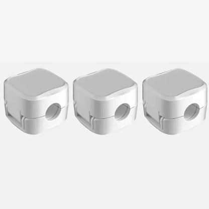 Elevate Your Organization Game with 3-12 Pcs Magnetic Cable Clips - Adjustable Cord Holders for Under-Desk Cable Management